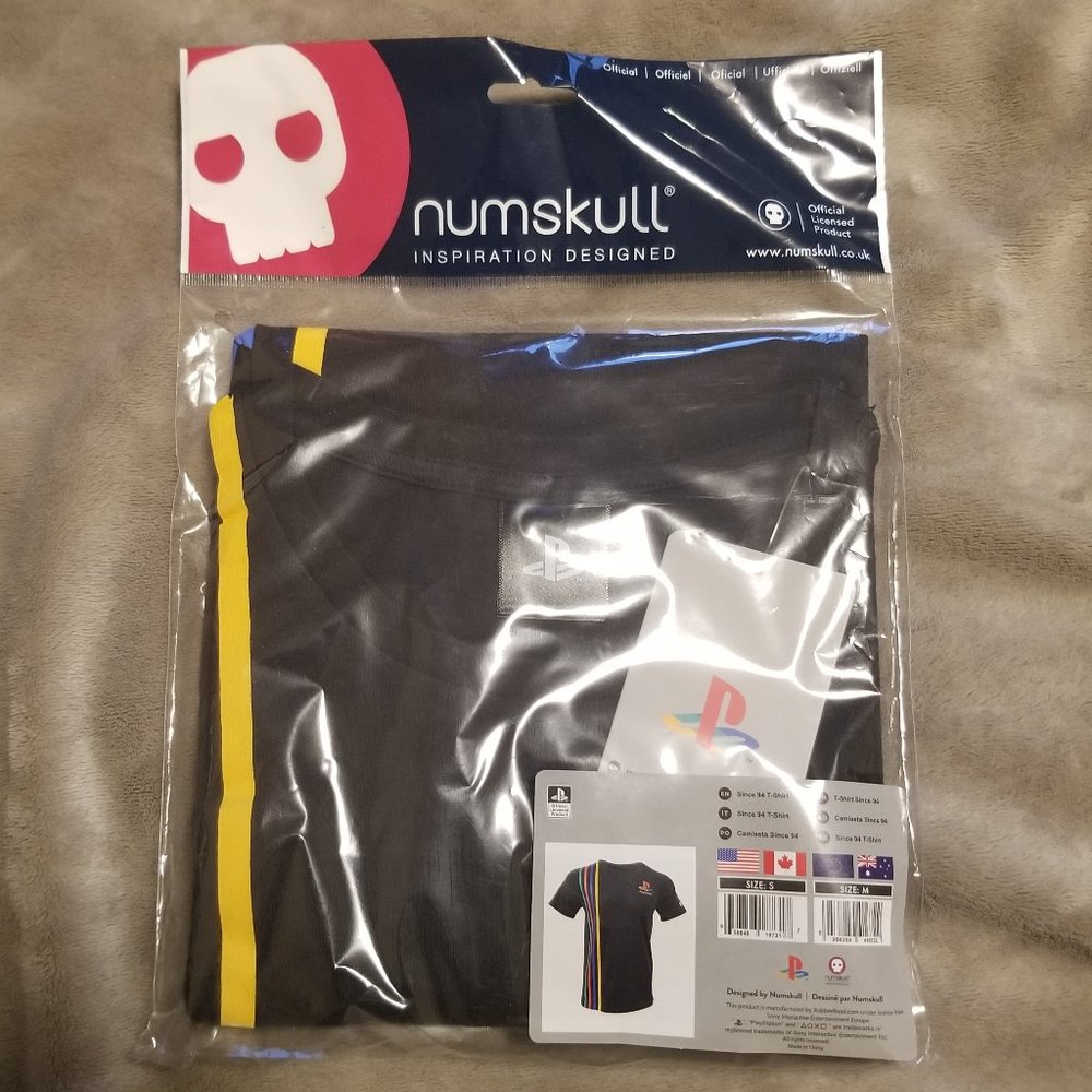 Sony Playstation PS1 Heritage Stripes Shirt